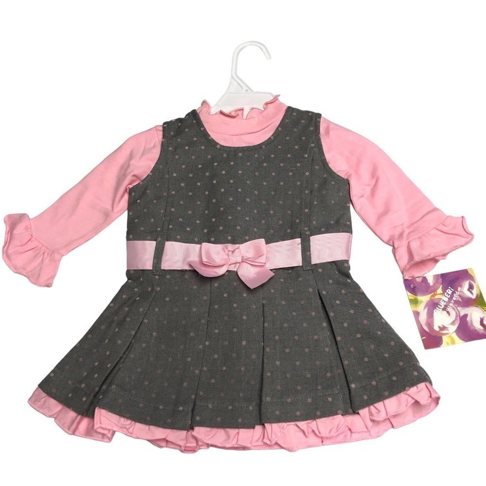BLUEBERI BOULEVARD BABY GIRLS 2 PCS OUTFIT  SIZE 12 MOS NEW WITH‎ TAG